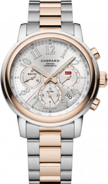 Chopard Mille Miglia Chronograph Two Tone Silver 158511-6001 Replica Watch